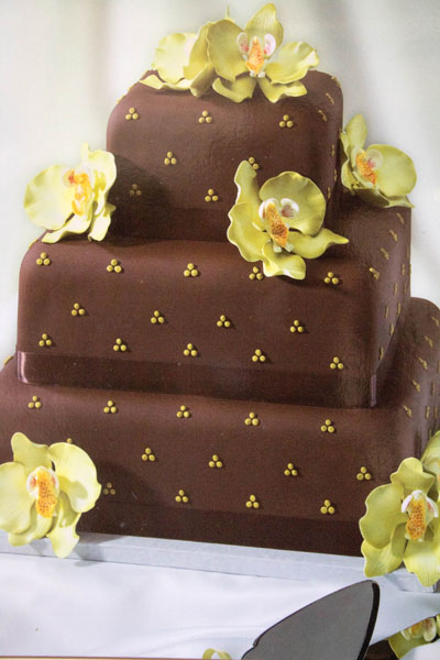Chocolate Wedding Cake