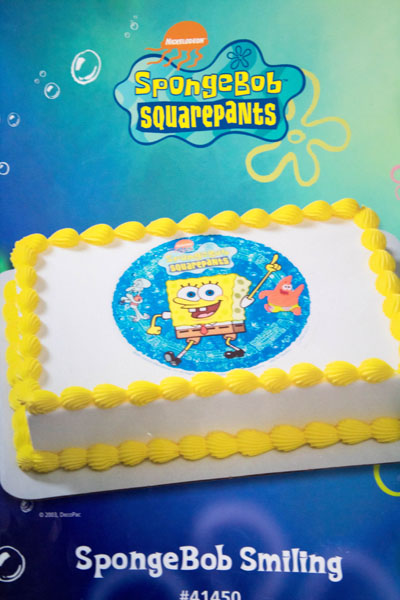 Spongebob Cake